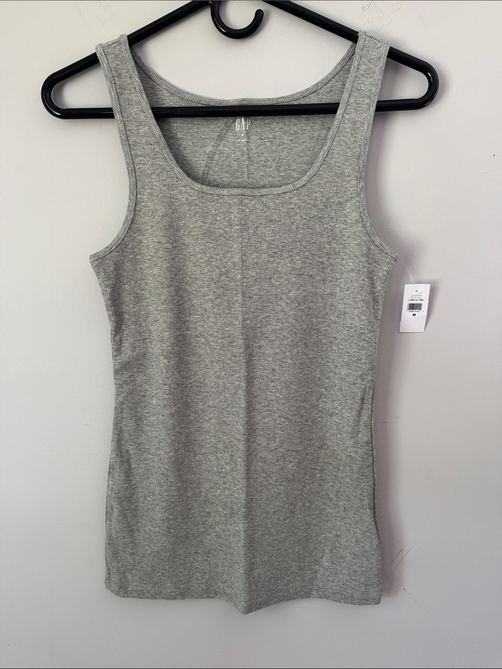 🆕 GAP Factory - gray Scoop Neck Tank Top - M